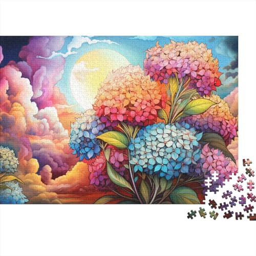 1000-teiliges Puzzle Die farbenfrohe Psychedelia von Meadowsweet, Puzzle für Erwachsene und Kinder, Holzpuzzle, Spielzeug, Denkspiel, 50 x 75 cm von LiJianXXL