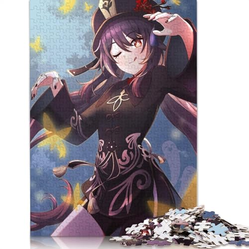 1000-teiliges Puzzle Genshin Impact, Puzzles für Erwachsene, Holzpuzzles, Lernspiele, Heimdekorationspuzzle. (Größe 75 x 50 cm) von LiJianXXL