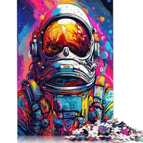 Puzzle 1000 Teile für Erwachsene, Astronauten-Hahn, Puzzles für Erwachsene, Kartonpuzzle, Spielzeug, Denkspiel, 38 x 26 cm von LiJianXXL