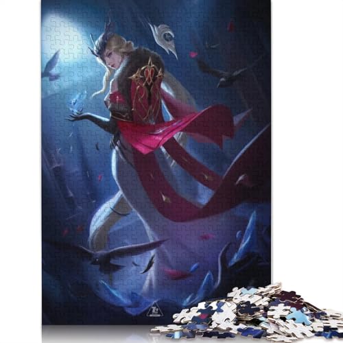 Puzzle 1000 Teile für Erwachsene, Genshin Impact La Signora, Puzzle für Erwachsene, Holzpuzzle, interessante Puzzles zur Stressreduzierung (Größe 75 x 50 cm) von LiJianXXL