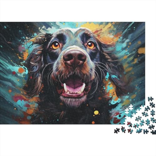 Puzzle Die farbenfrohe Psychedelie der Unterwasserstiele 1000 Teile Puzzlespielzeug Holzpuzzle Geeignet für Kinder ab 12 Jahren Tolles Geschenk für Erwachsene 50x75cm von LiJianXXL