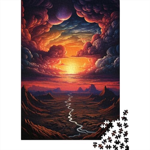 Es ist der Rand der Namib-Wüste, Puzzle mit 1000 Teilen für Erwachsene und Kinder, Puzzle-Sets für die ganze Familie, Lernspiel (Größe 75 x 50 cm) von LiJianXXO