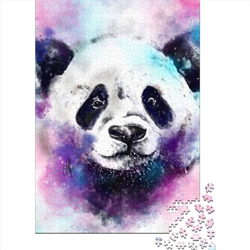 Puzzle für Erwachsene, Panda, 300-teiliges Puzzle, Holzpuzzle, geeignet für Erwachsene und Kinder ab 12 Jahren, Rätselgröße 40 x 28 cm von LiJianXXO