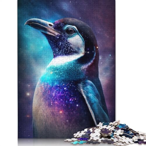 Puzzle für Erwachsene, Pinguin-Puzzle für Erwachsene, 1000-teiliges Holzpuzzle, geeignet für Erwachsene und Kinder über 12 Jahre, gutes Geschenk für Erwachsene und Kinder (Größe 75 x 50 cm) von LiJianXXO