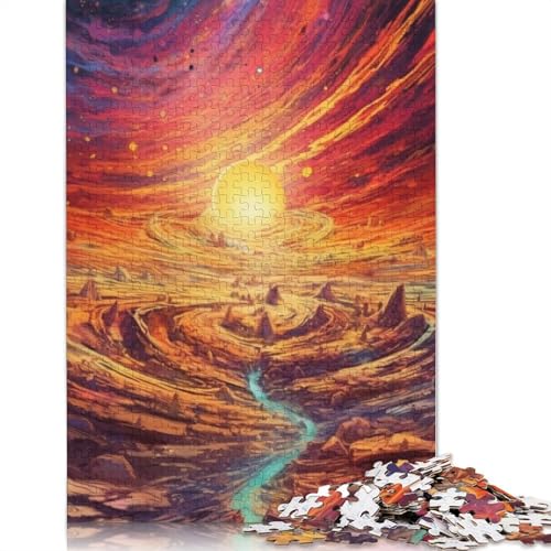 Puzzle für Erwachsene 1000 Teile Berg der Träume Puzzle für Kinder, Papppuzzle, Spielzeug, Denkspiel, Größe: 38 x 26 cm von LiJianXXO