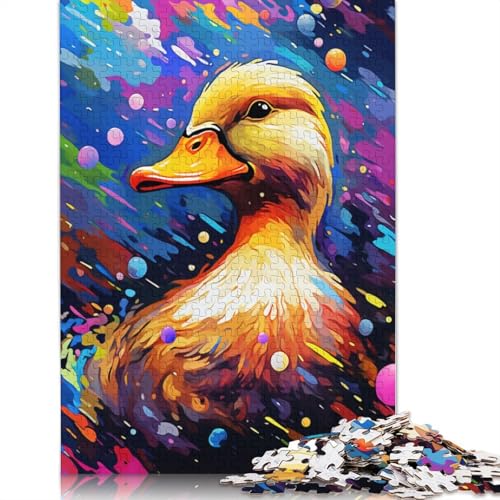 Puzzle für Erwachsene 1000 Tier-Enten-Puzzle für Erwachsene Holzpuzzle Lernspielzeug 75x50cm von LiJianXXO