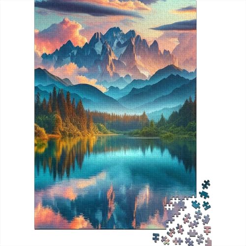 Puzzle für Erwachsene 500 Teile Surreale Natur Puzzle Holzpuzzle Geeignet für Erwachsene und Kinder über 12 Jahre Familienpuzzle Spielgröße 52x38cm von LiJianXXO