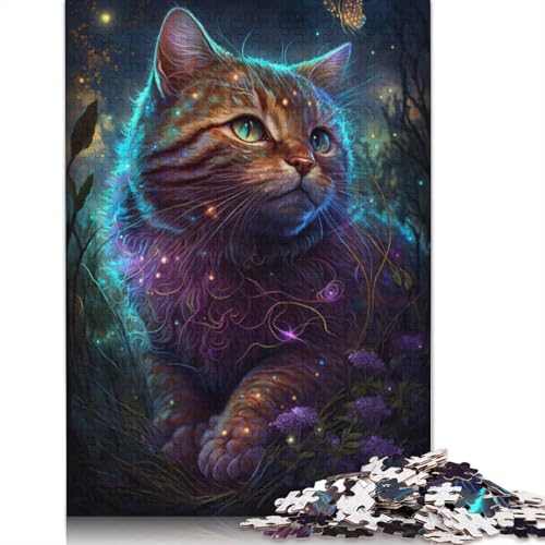 Puzzle für Erwachsene Garfield Flower Galaxy 1000-teiliges Puzzle für Erwachsene und Kinder ab 12 Jahren Holzpuzzle Lernspiele Größe: 75 x 50 cm von LiJianXXO