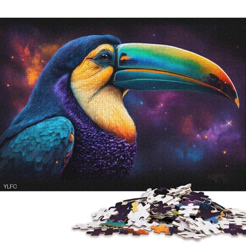 Puzzle für Kinder Cosmic Galaxy Tucano, 1000-teiliges Puzzlespiel, Papppuzzle für Erwachsene und Kinder ab 12 Jahren, Lernspiel, Herausforderungsspielzeug (Größe 38 * 26 cm) von LiJianXXO