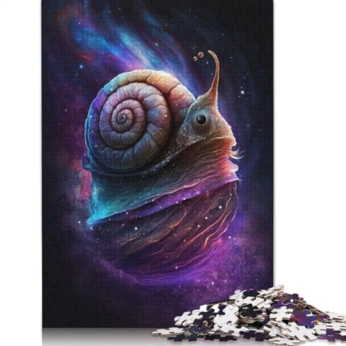 Puzzles für Erwachsene, 1000 Puzzles, Galaxie-Schnecke, Puzzle für Kinder, Kartonpuzzle, dekomprimierendes geistiges Lernspielzeug, Größe: 38 x 26 cm von LiJianXXO