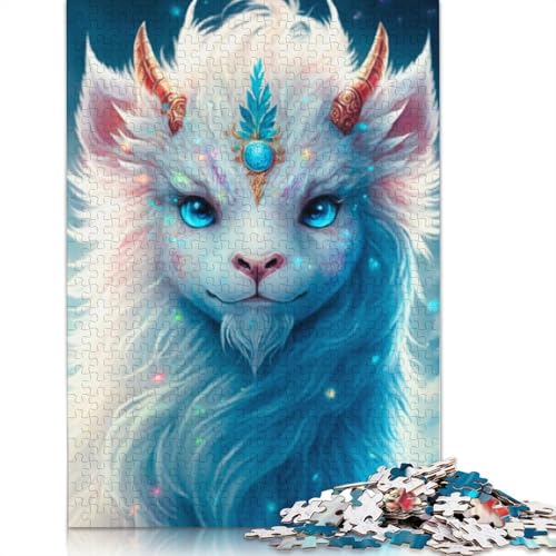 1000-teiliges Puzzle, süßes Drachenbaby, Puzzle für Kinder, Kartonpuzzle, Lernspiele für Erwachsene und Kinder, Größe 38 x 26 cm von LiJianXXR