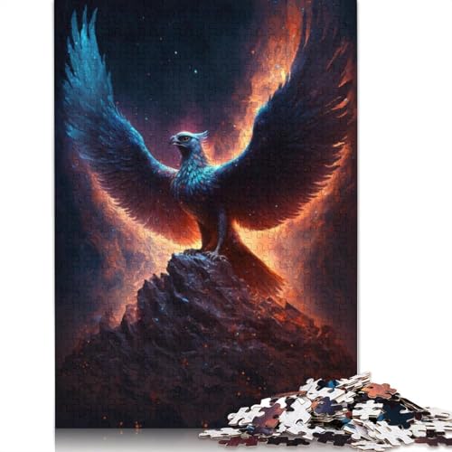 1000-teiliges Puzzle Fantasy Phoenix Puzzles für Kartonpuzzle Familienaktivität Größe 38x26cm von LiJianXXR