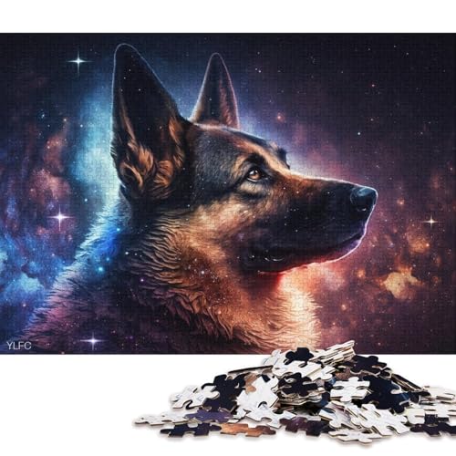 1000-teiliges Puzzle aus Karton Cosmic Shepherd, Puzzle für Kinder, Puzzle aus Karton, Spielzeug, Denkspiel (Größe 38 * 26 cm) von LiJianXXR