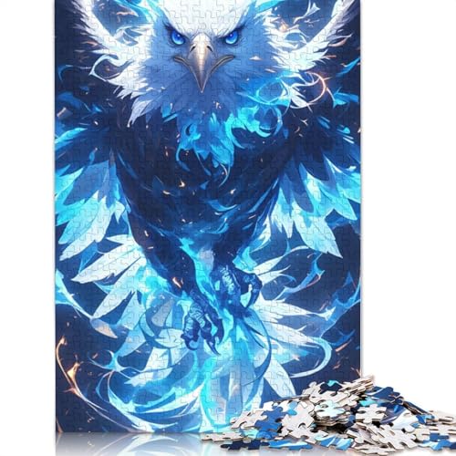 1000-teiliges Puzzle für Erwachsene, schönes Adler-Puzzle für Erwachsene, Karton-Puzzle für Familienspaß und Spieleabend, Größe 38 x 26 cm von LiJianXXR