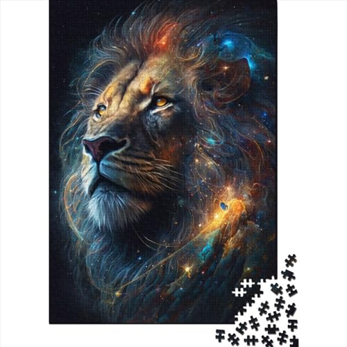 Nebula King 1000 Puzzles für Erwachsene, 1000 Teile, Holzpuzzle für Erwachsene und Teenager, Lernspiel, Herausforderungsspielzeug (Größe 75x50 cm) von LiJianXXR