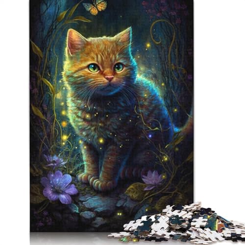 Puzzle 1000 Teile für Erwachsene Garfield Flower Galaxy Puzzle für Erwachsene Holzpuzzle Familienspiele Größe: 75x50cm von LiJianXXR