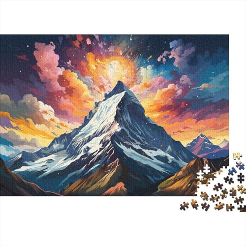 Puzzle 1000 Teile für Erwachsene Schöne und wundervolle Weltlandschaft Puzzle für Erwachsene Puzzle Holzpuzzle Lernspielzeug 50x75cm von LiJianXXR