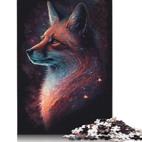 Puzzle für Erwachsene, Galaxy Fox, 1000 Teile, Holzpuzzle für Erwachsene und Kinder ab 12 Jahren, anspruchsvolles Spiel, Größe: 75 x 50 cm von LiJianXXR