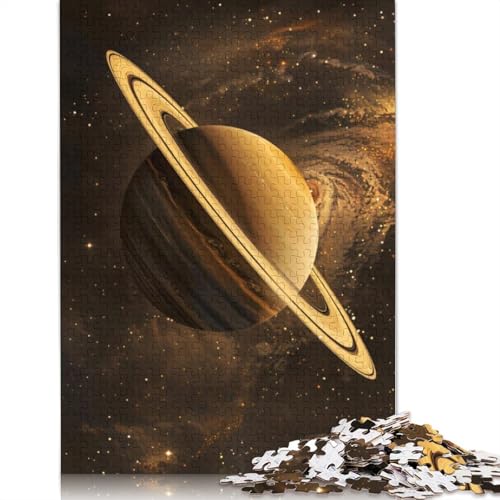 Puzzle mit 1000 Teilen, kosmischer Traumplanet, Puzzle für Karton, Puzzle, Heimdekoration, Puzzlespielzeug, Größe 38 x 26 cm von LiJianXXR