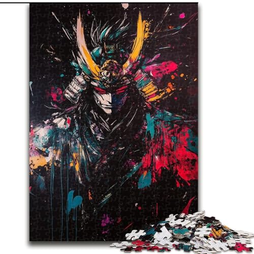 Puzzle mit 1000 Teilen für Erwachsene,Ninja-Samurai-Ölgemälde,für Kinder ab 14 Jahren,jedes Teil ist einzigartig – lustiges und herausforderndes Spiel für die ganze Familie,tolles Geschenk50x75cm Puzzle mit 1000 Teilen für Erwachsene,Ninja-Samurai-Ölgemälde,für Kinder ab 14 Jahren,jedes Teil ist einzigartig – lustiges und herausforderndes Spiel für die ganze Familie,tolles Geschenk50x75cm von LiJianXXR