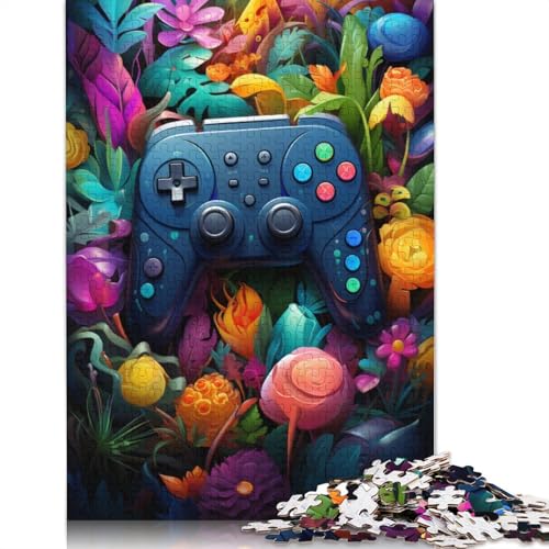 1000-teiliges Puzzle, Bunte Gamepad-Puzzles für Erwachsene, Karton-Puzzle, Lernspielzeug, Größe: 38 x 26 cm von LiJianXXS