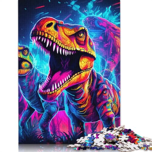 1000-teiliges Puzzle, farbenfrohes Universum-Puzzle für Erwachsene, Karton-Puzzle, Lernspiel für Erwachsene und Kinder, Größe: 38 x 26 cm von LiJianXXS