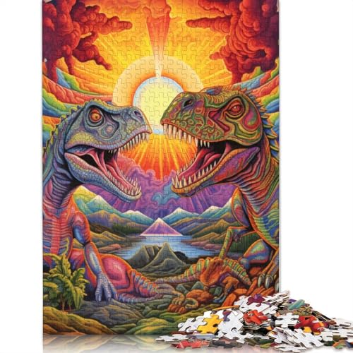 1000-teiliges Puzzle, farbenfrohes Universum-Puzzle für Erwachsene, Kartonpuzzle, Lernspiel, Herausforderungsspielzeug, Größe: 38 x 26 cm von LiJianXXS