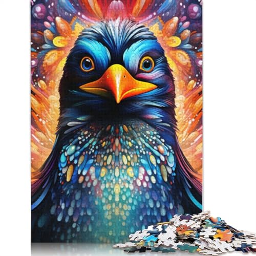 1000-teiliges Puzzle Art Chamäleon-Puzzle für Erwachsene, Kartonpuzzle, Lernspiel, Herausforderungsspielzeug, Größe: 38 x 26 cm von LiJianXXS