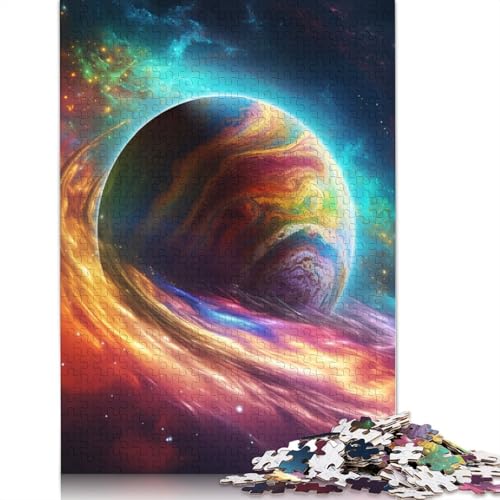 1000-teiliges Puzzle Fantasielandschaftspuzzle für Erwachsene, Kartonpuzzle, Puzzle – anspruchsvolles Spiel, Größe: 38 x 26 cm von LiJianXXS