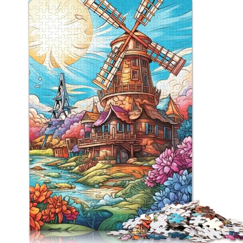 1000-teiliges Puzzle Hunde Spielen Poker, Puzzle für Erwachsene, Kartonpuzzle, anspruchsvolles Spiel, Größe: 38 x 26 cm von LiJianXXS