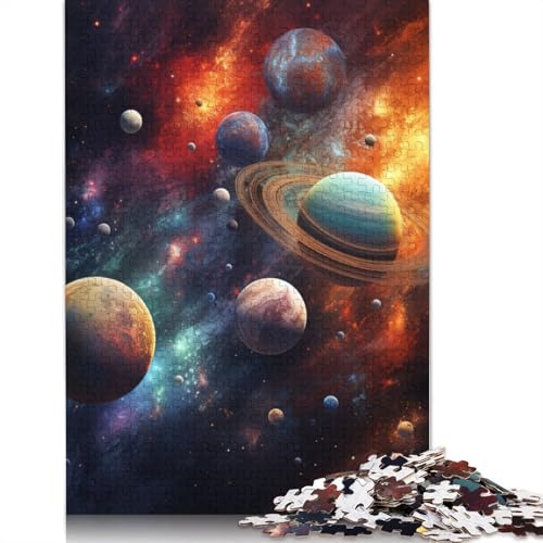 1000-teiliges Puzzle Hundeparty, Puzzle für Erwachsene, Kartonpuzzle, Lernspielzeug, Größe: 38 x 26 cm von LiJianXXS