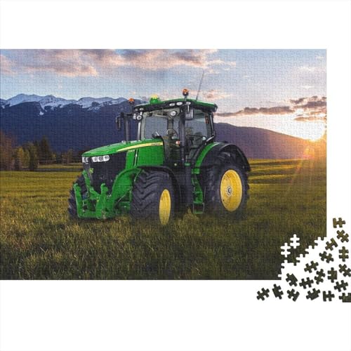 1000-teiliges Puzzle Landwirtschaftliche Werkzeuge, Traktoren, Puzzle für Erwachsene, Holzpuzzle, Lernspiel für Erwachsene und Kinder, Größe 50 x 75 cm von LiJianXXS