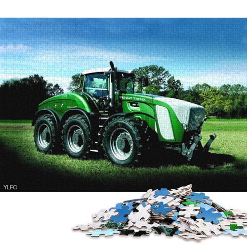 1000-teiliges Puzzle Landwirtschaftliche Werkzeuge, Traktoren, Puzzle für Erwachsene, Holzpuzzle, anspruchsvoll, Aber unterhaltsam und humorvoll (Größe 75 * 50 cm) von LiJianXXS