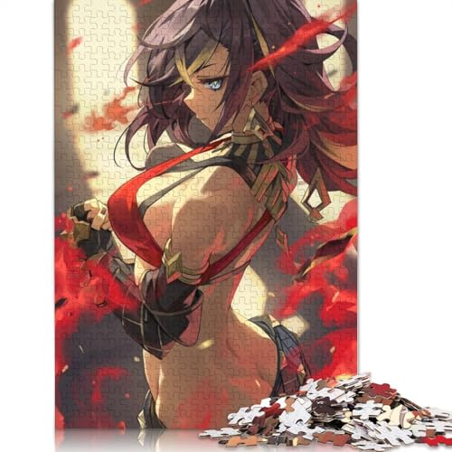 1000-teiliges Puzzle für Erwachsene, Puzzle-Geschenke, Genshin Impact Dehya-Puzzle für Erwachsene, Holzpuzzle, Puzzle für Erwachsene, Geschenke (Größe 75 x 50 cm) von LiJianXXS