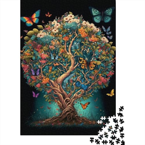 Baum des Lebens 1000 Puzzles für Erwachsene/Puzzle für Erwachsene und Kinder/Denkspiel-Puzzle Familienspiele Puzzles Größe: 75x50cm von LiJianXXS