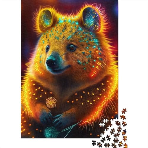 Goldene Maus für Erwachsene, schwieriges Puzzle, 1000 Teile, Puzzle für Erwachsene, Spielzeug, Denkspiel (Größe 75x50 cm) von LiJianXXS