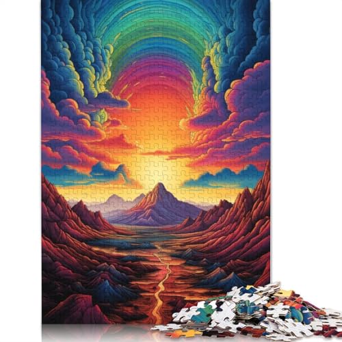 Puzzle 1000 Teile Es ist der Rand der Namib-Wüste Puzzle für Kinder, Holzpuzzle, pädagogisches Spielzeug zum Stressabbau, Puzzle 75 x 50 cm von LiJianXXS