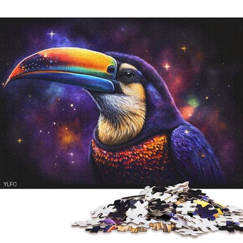 Puzzle 1000 Teile für Erwachsene, Cosmic Galaxy Tucano, Puzzle für Erwachsene, Kartonpuzzle, tolles Geschenk für Erwachsene, 38 x 26 cm von LiJianXXS