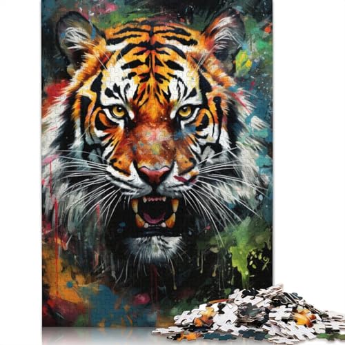 Puzzle 1000 Teile für Erwachsene, Kunst-Delfin-Puzzle für Erwachsene, Karton-Puzzle, Lernspiel für Erwachsene und Kinder, Größe: 38 x 26 cm von LiJianXXS