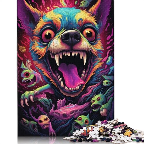 Puzzle 1000 Teile für Erwachsene Chihuahuas Tierpuzzle für Erwachsene Holzpuzzle Interessantes Puzzle zur Stressreduzierung 75x50cm von LiJianXXS