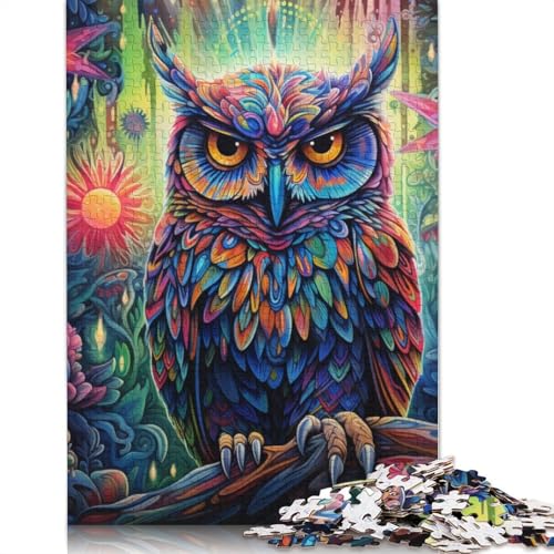 Puzzle 1000 Teile für Erwachsene und Kinder von Art Animal Panda Puzzle für Erwachsene Holzpuzzle Lernspiel für Erwachsene und Kinder Größe: 75 x 50 cm von LiJianXXS