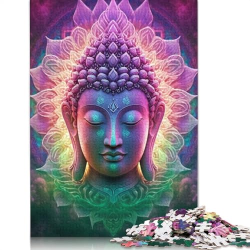 Puzzle 1000 Teile für Erwachsene und Kinder von Art Buddha. Puzzle für Erwachsene. Kartonpuzzle. Lernspiel für Erwachsene und Kinder. Größe: 38 x 26 cm von LiJianXXS