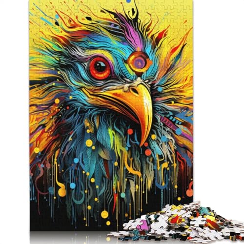 Puzzle 1000 Teile für Erwachsene und Kinder von Colorful Eagle. Puzzle für Erwachsene. Kartonpuzzle. Lernspiel für Erwachsene und Kinder. Größe: 38 x 26 cm. von LiJianXXS