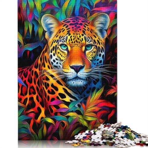 Puzzle Afrikanische Tiere 1000-teiliges Puzzle für Erwachsene Holzpuzzle Geeignet für Kinder ab 12 Jahren Lernspielzeug Familienspiele Größe: 75 x 50 cm von LiJianXXS