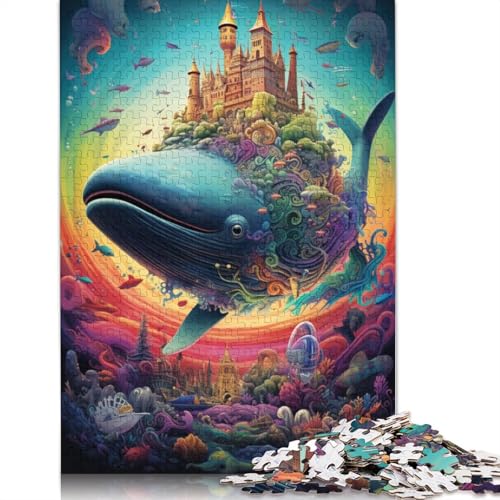 Puzzle Bunte Kunstenten 1000-teiliges Puzzle aus Karton für Erwachsene und Kinder ab 12 Jahren zur Heimdekoration Größe: 38 x 26 cm von LiJianXXS