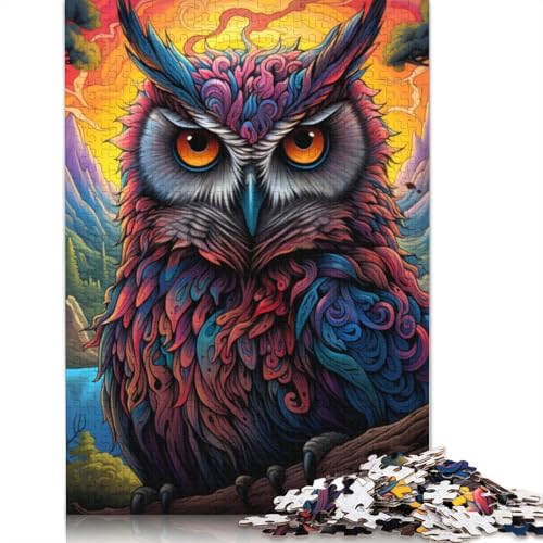 Puzzle Buntes Universum, 1000 Teile, Puzzle für Erwachsene, Holzpuzzle für Erwachsene und Kinder ab 12 Jahren, Spielzeug, Denkspiel, Größe: 75 x 50 cm von LiJianXXS