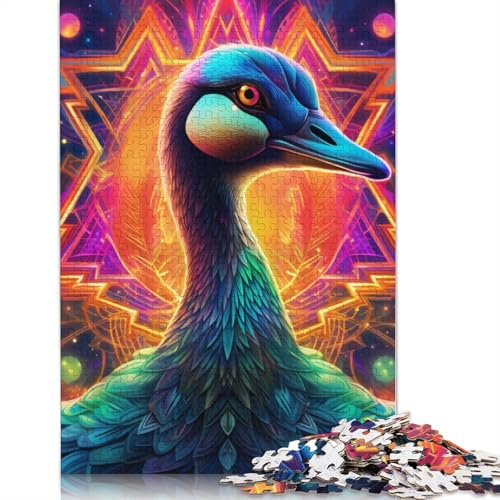 Puzzle Tier-Enten, 1000 Teile, Puzzle für Erwachsene, Kartonpuzzle für Erwachsene und Kinder ab 12 Jahren, Spielzeug, Denkspiel, Größe: 38 x 26 cm von LiJianXXS