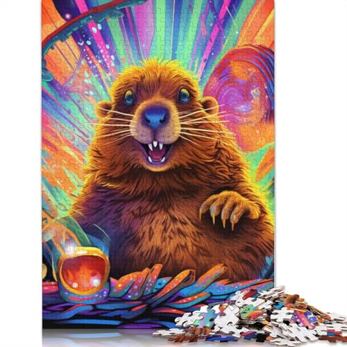 Puzzle Tiere Vögel Papageien 1000-teiliges Puzzle für Erwachsene Kartonpuzzle für Erwachsene und Kinder ab 12 Jahren Spielzeug Denkspiel Größe: 38 x 26 cm von LiJianXXS