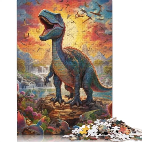 Puzzle für Erwachsene, 1000 Bunte Heißluftballons, Puzzle für Erwachsene, Holzpuzzle, interessantes Puzzle zur Stressreduzierung, Größe: 75 x 50 cm von LiJianXXS