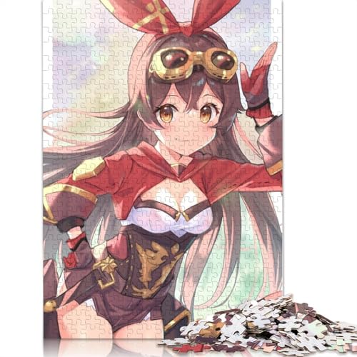 Puzzle für Erwachsene, 1000 Puzzle-Spielzeuge, Genshin Impact-Puzzle für Kinder, Holzpuzzle, Heimdekoration (Größe 75 x 50 cm) von LiJianXXS